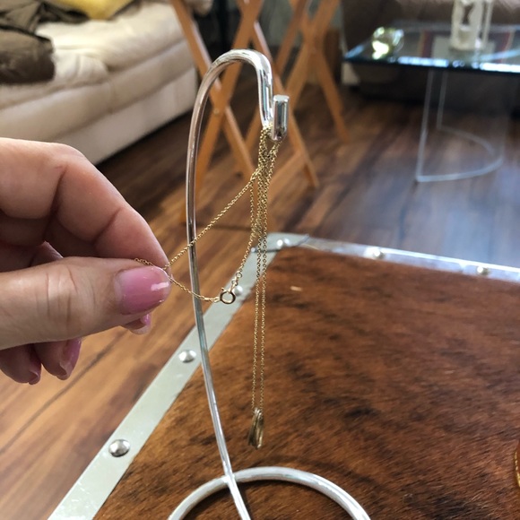 π 3 circle pendants 16β gold like chain - Picture 12 of 14